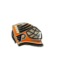 NHL Lapel Pin Goalie Mask Flyers