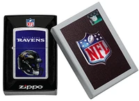 NFL Zippo Lighter Helmet Chrome Ravens