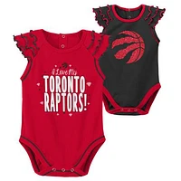 NBA Infant 2Pc Onesie Set Shining All Star Raptors