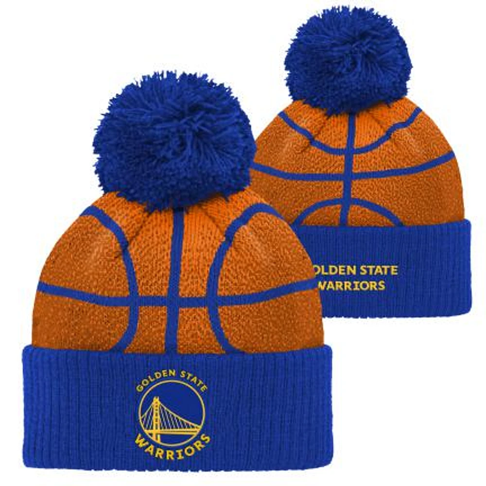 NBA Youth Knit Hat Baseball Head Warriors