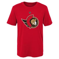 NHL Youth T-Shirt Primary Logo Senators (Red)