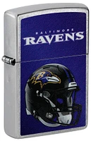 NFL Zippo Lighter Helmet Chrome Ravens