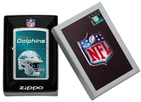 NFL Zippo Lighter Helmet Chrome Dolphins