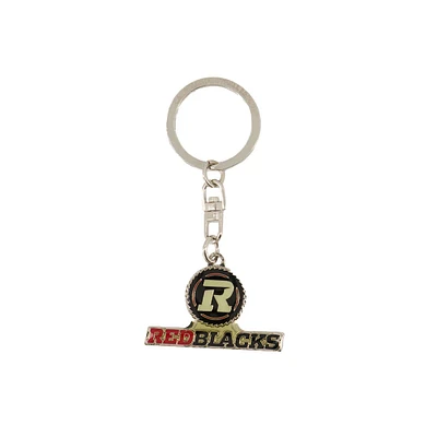 CFL Keychain Logo Redblacks