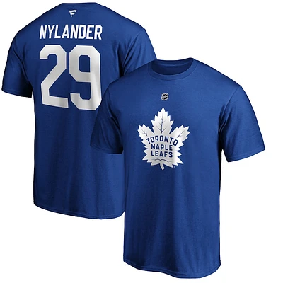NHL Player T-Shirt Authentic Stack William Nylander Maple Leafs