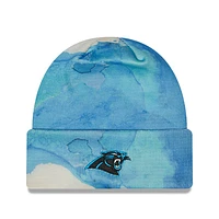 NFL Knit Hat 2022 Ink Dye Cuffed Panthers