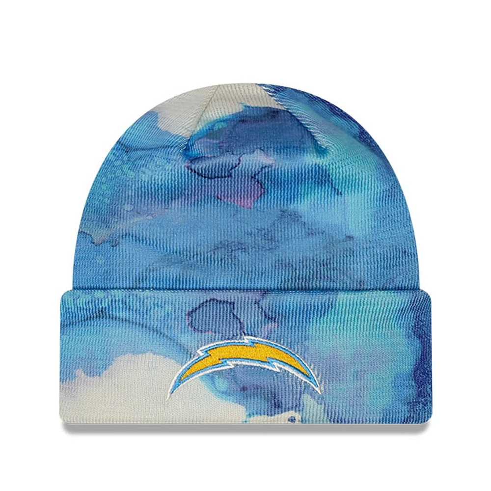 NFL Knit Hat 2022 Ink Dye Cuffed Chargers