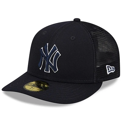 MLB Hat 5950 Trucker Batting Practice 2023 Yankees (Navy Blue)