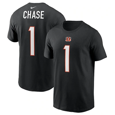 NFL Player T-Shirt Name And Number Ja'Marr Chase Bengals