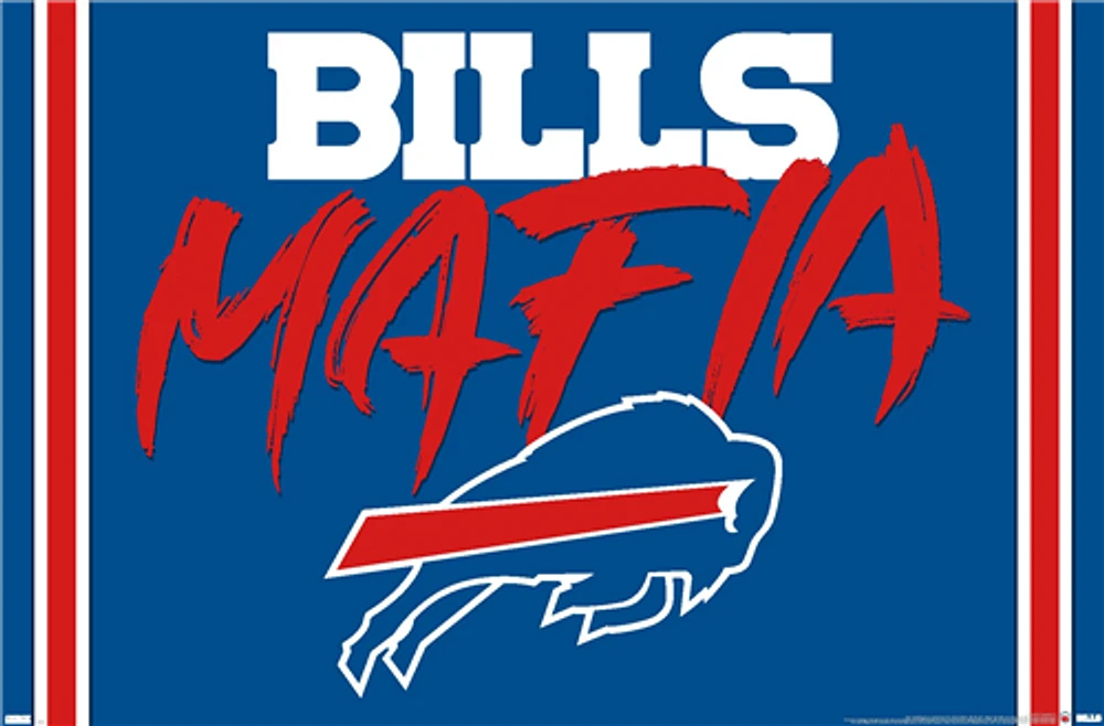 NFL Player Wall Poster Bills Mafia Bills