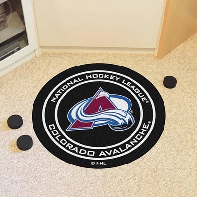 NHL Fan Mat Puck Avalanche