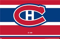 NHL Wall Poster Logo Canadiens