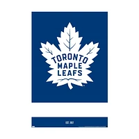 NHL Wall Poster Logo Maple Leafs