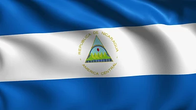 Country Flag 3x5 Nicaragua