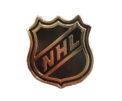 NHL Lapel Pin Shield National Hockey League (Silver)