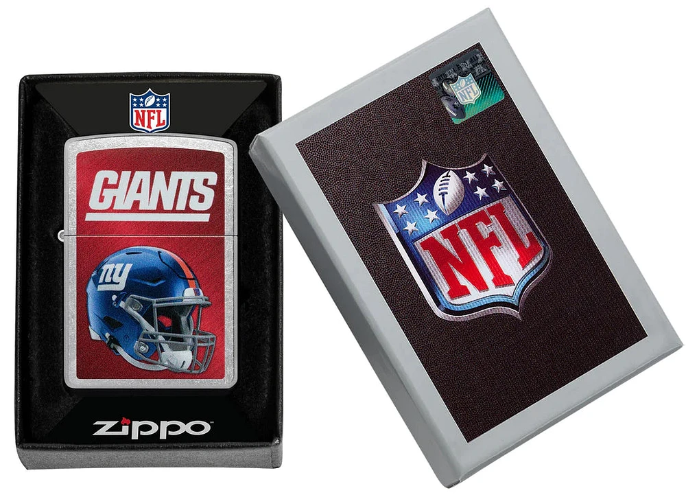 NFL Zippo Lighter Helmet Chrome Giants