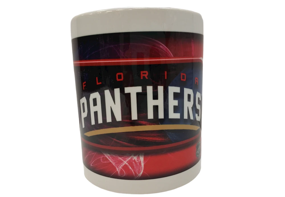 NHL Coffee Mug Subl. 11 Oz C-Handle White Panthers