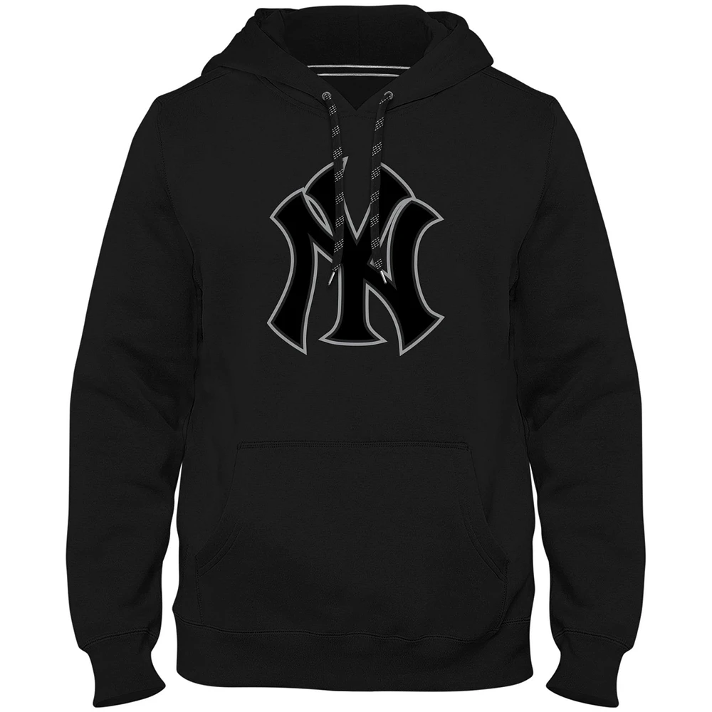 MLB Hoodie Back Black Express Yankees