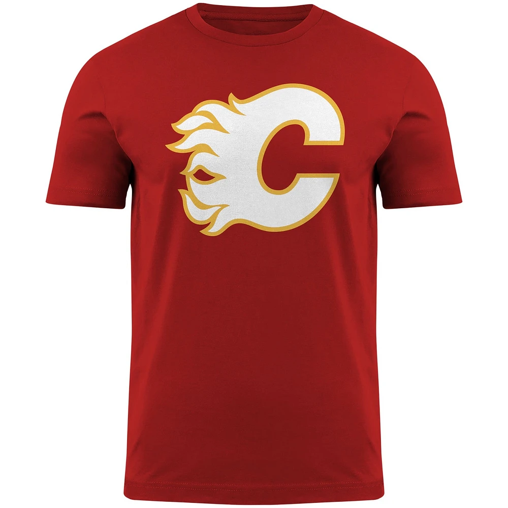 NHL T-Shirt Primary Logo Flames