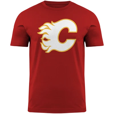 NHL T-Shirt Primary Logo Flames