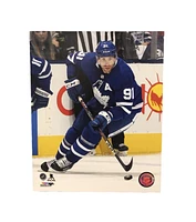 NHL 8x10 Player Photograph Puck John Tavares Maple Leafs