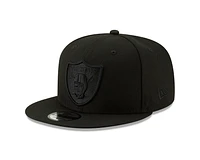 NFL Hat 950 Basic Snapback Tonal Black Raiders