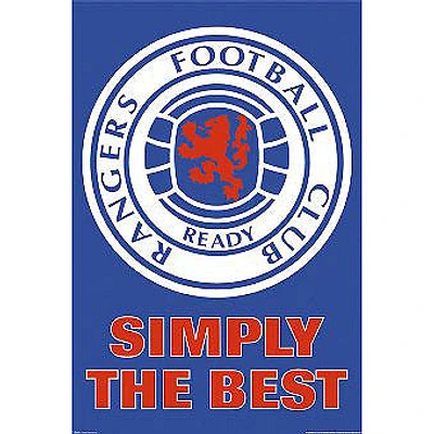 SPFL Poster Crest Rangers FC