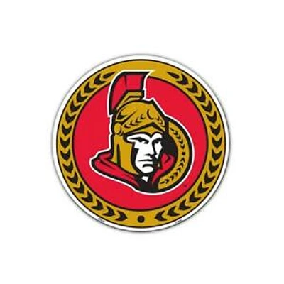 NHL Magnet 8" Round Logo Senators (2007/08 - 2019/20 Logo)