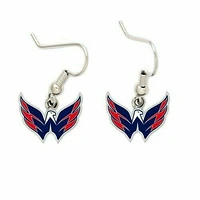 NHL Earrings Capitals