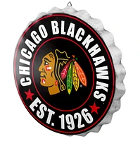 NHL Wall Logo Bottle Cap Blackhawks