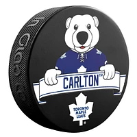 NHL Puck Mascot Maple Leafs