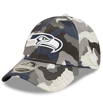 NFL Hat 940 Stretch Snap Training Camp Camo 2022 Seahawks