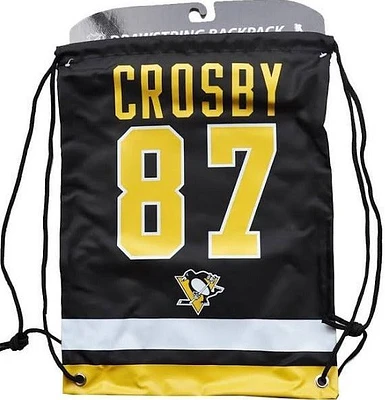 NHL Player Bag Drawstring Jersey Sidney Crosby Penguins