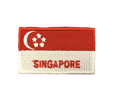 Country Patch Flag Singapore