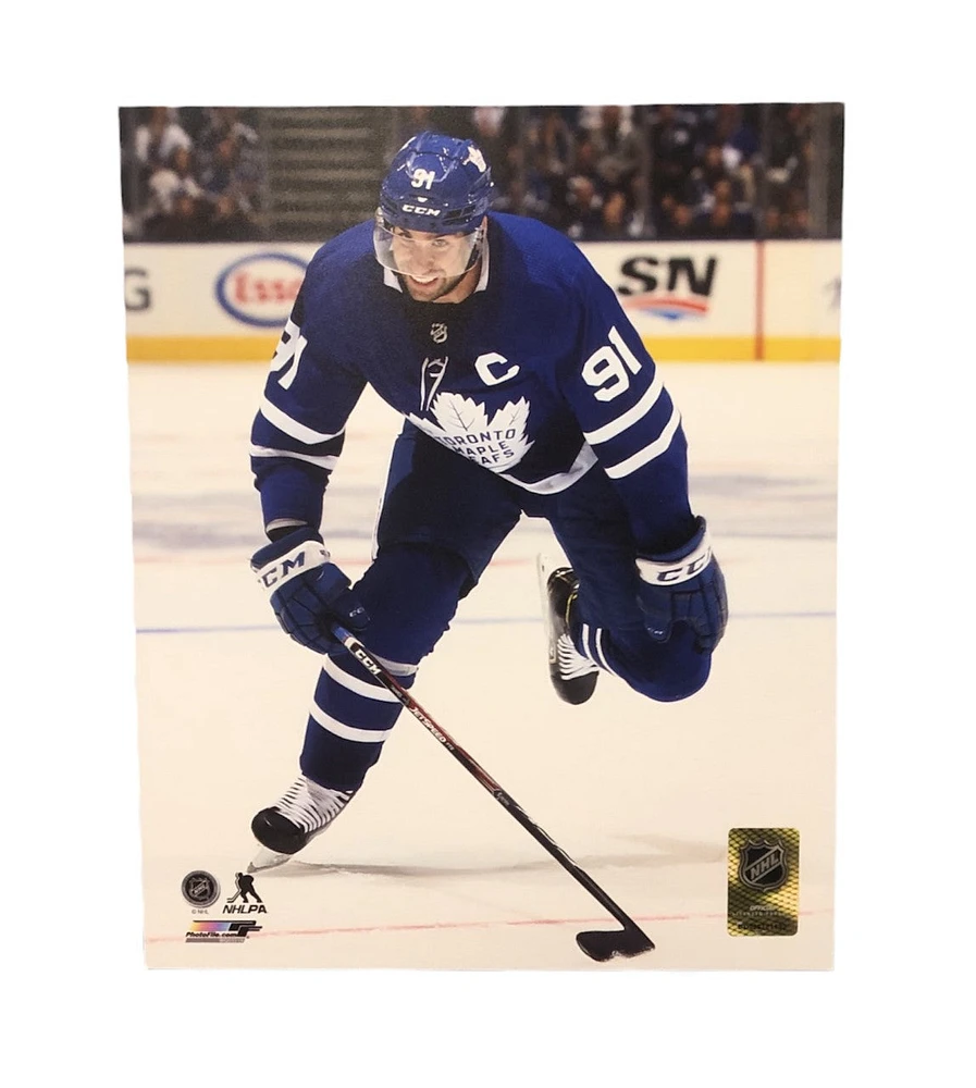 NHL 8x10 Player Photograph Smile John Tavares Maple Leafs