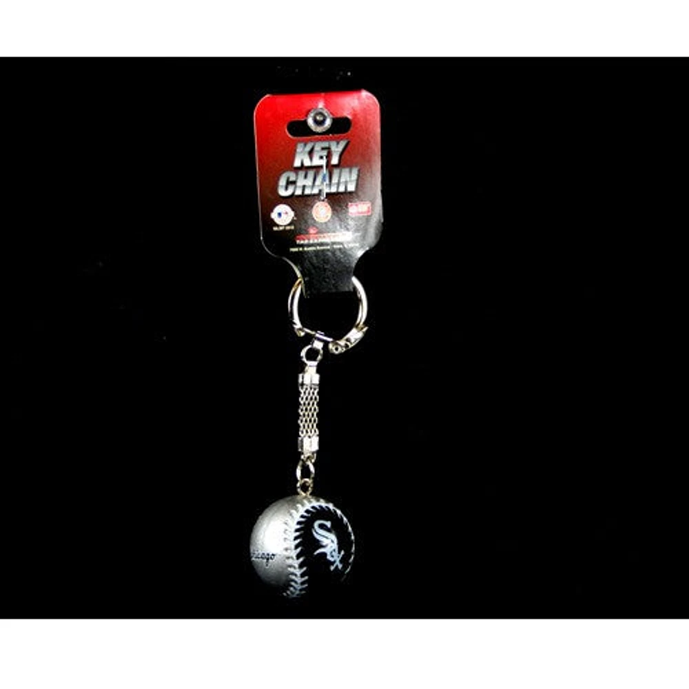 MLB Keychain Baseball White Sox