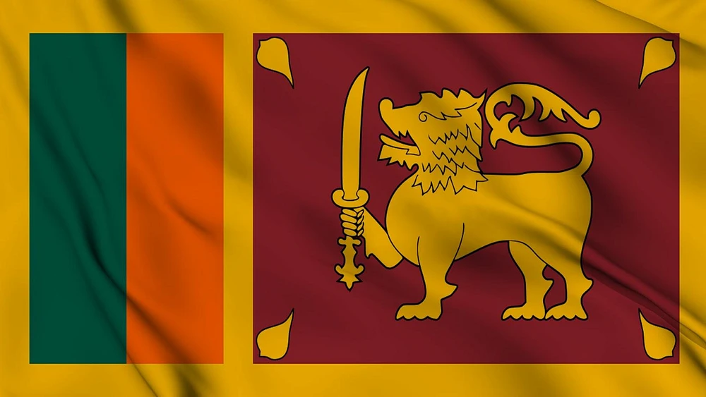 Country Flag 3x5 Sri Lanka