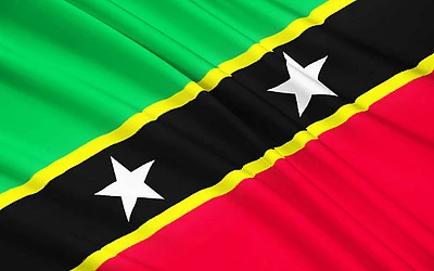 Country Flag 3x5 Saint Kitts and Nevis