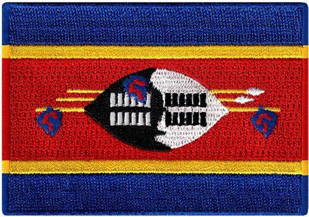 Country Patch Flag Eswatini(formerly known as Swaziland)