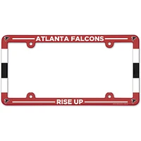 NFL License Plate Frame Plastic Falcons