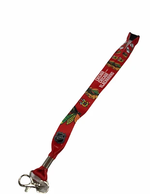 NHL Lanyard Sublimated Blackhawks