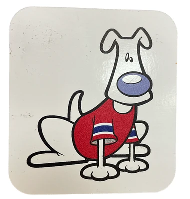 NHL Die-Cut Magnets Family Dog Canadiens