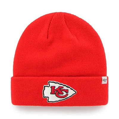 NFL Knit Hat Raised Cuff Chiefs