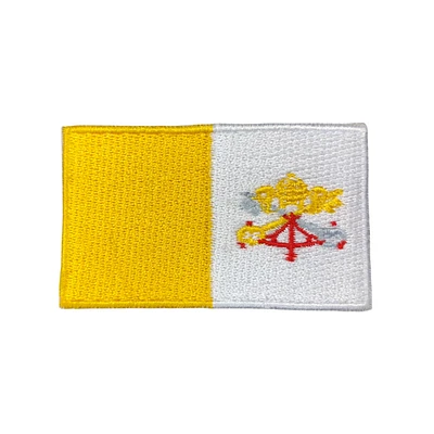 Country Patch Flag Vatican City