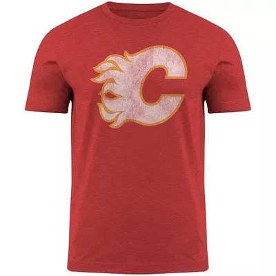 NHL T-Shirt Distressed Flames