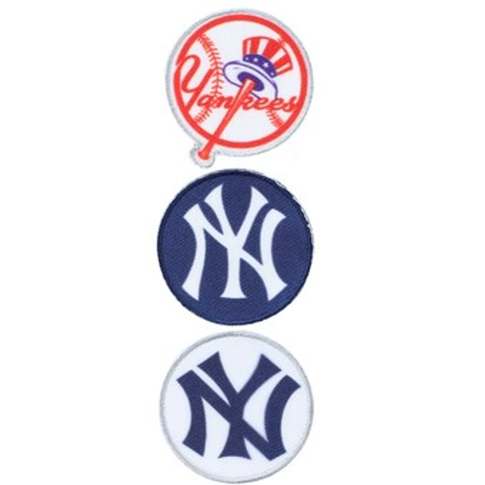 MLB Patch Sticker Set 3 Pack Yankees