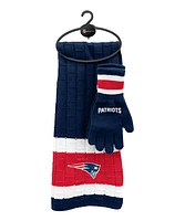 NFL Scarf And Glove Set Patriots