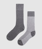 Chaussettes lot de 2 anthracite