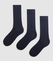 Chaussettes pack 3 marine