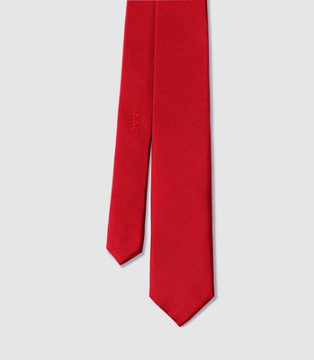 Cravate classique 7cm rouge